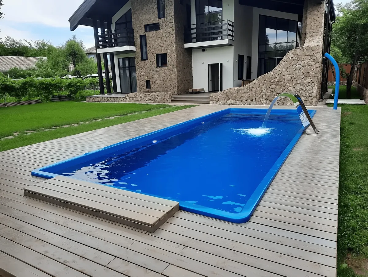 Композитный бассейн Laguna 9 — вид сверху в Туле