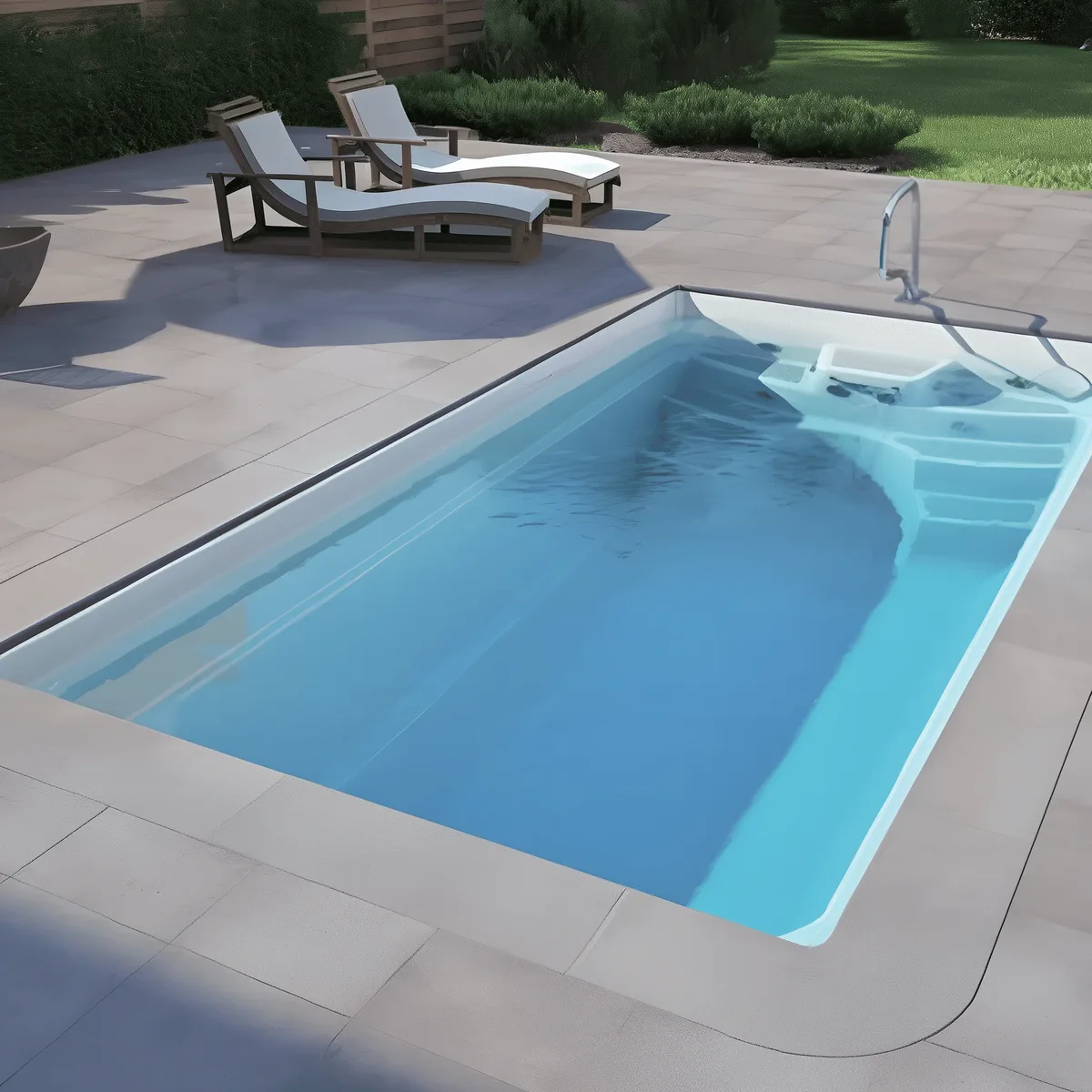 Композитный бассейн Laguna 5 — вид сверху в Туле