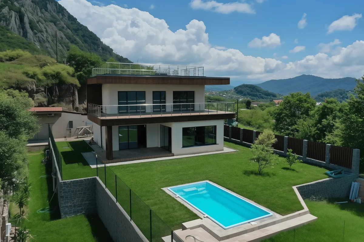 Композитный бассейн Laguna 6 — визуализация в Туле