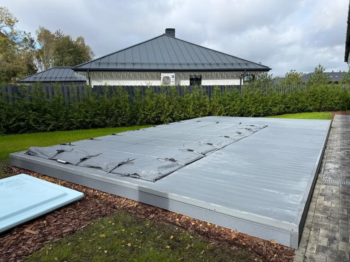 Покрывало Laguna Cover Mesh — установка в Туле