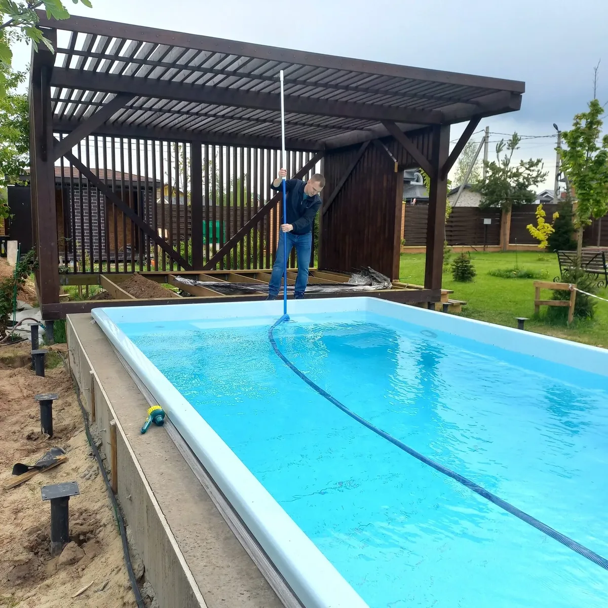 Копинговый бордюрный камень для бассейна Laguna в Туле