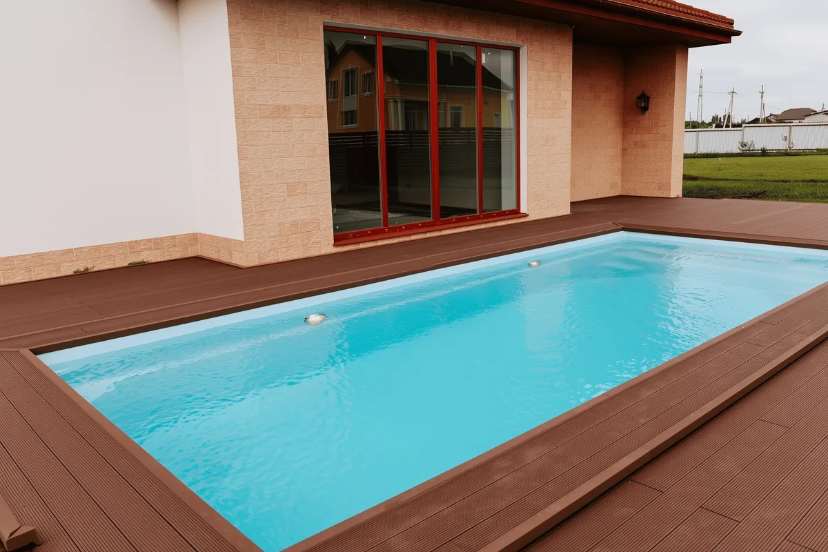 Композитный бассейн Laguna 8 — вид сверху в Туле