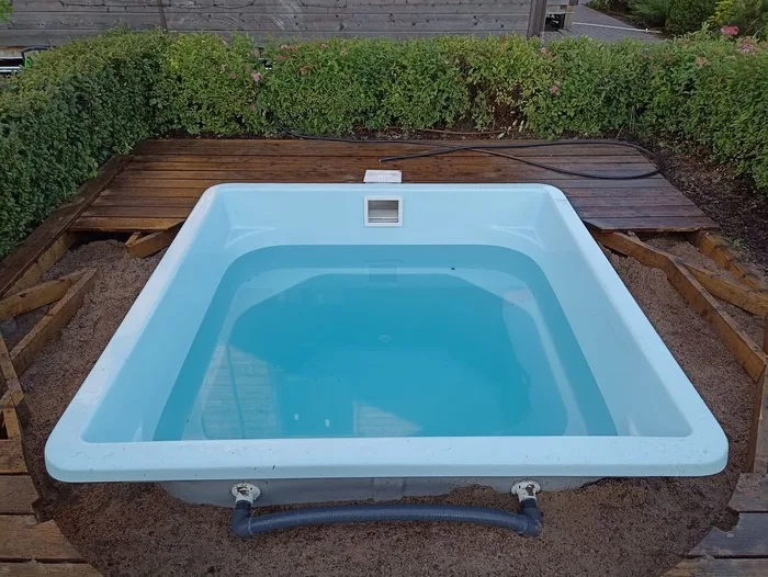 Композитная купель Laguna 2 — установка в Туле