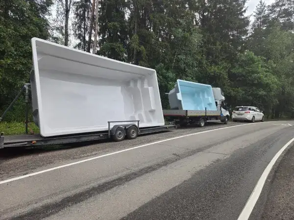 Доставка бассейна в Туле